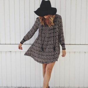 Free People Marlow Pintuk Mini Dress size S